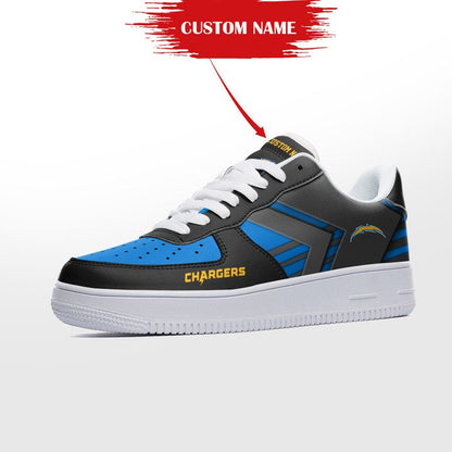 Footwearstorm Los Angeles Chargers NFL Air Low-Top Sneakers Shoes For Men And Women 1205747
