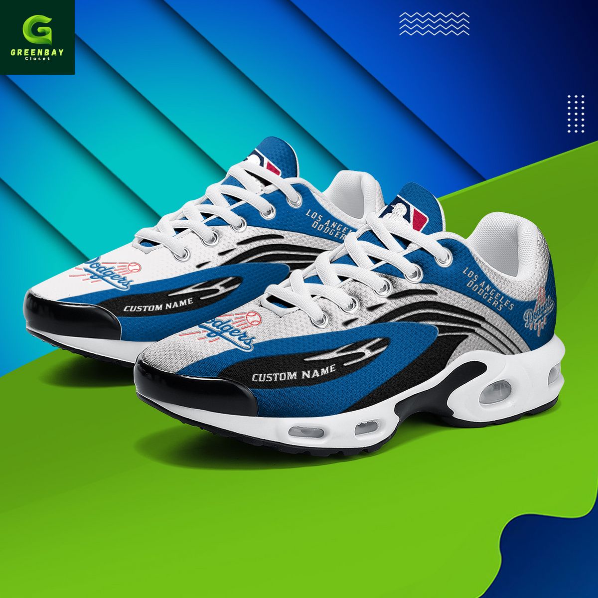 Footwearstorm Los Angeles Dodgers TN Shoes Sneakers For Men And Women 6