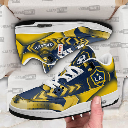 Footwearstorm Los Angeles Galaxy AJ3 Sneakers Shoes For Men And Women
