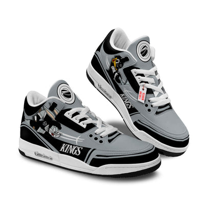 Footwearstorm Los Angeles Kings AJ3 Sneakers Shoes For Men And Women