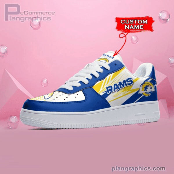 Footwearstorm Los Angeles Rams NFL Air Low-Top Sneakers Shoes For Men And Women 1205850