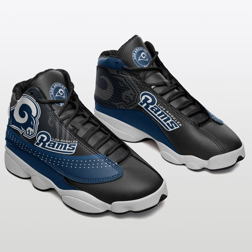 Footwearstorm Los Angeles Rams NFL AJ13 Sneakers Shoes For Men And Women 1