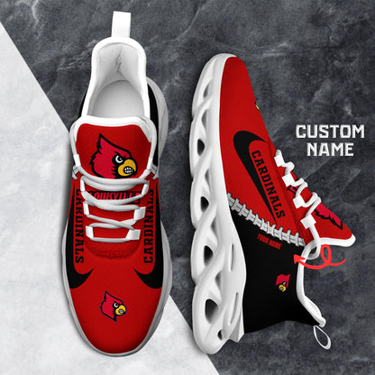 Footwearstorm Louisville Cardinals Max Soul Shoes Sneakers For Men And Women 1