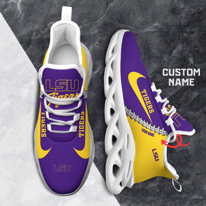 Footwearstorm LSU Tigers Max Soul Shoes Sneakers For Men And Women 3