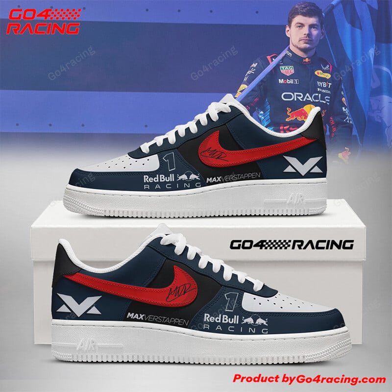 Footwearstorm Max Verstappen - Redbull Air Low-Top Sneakers Shoes For Men And Women 1