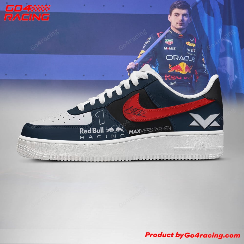 Footwearstorm Max Verstappen - Redbull Air Low-Top Sneakers Shoes For Men And Women 1