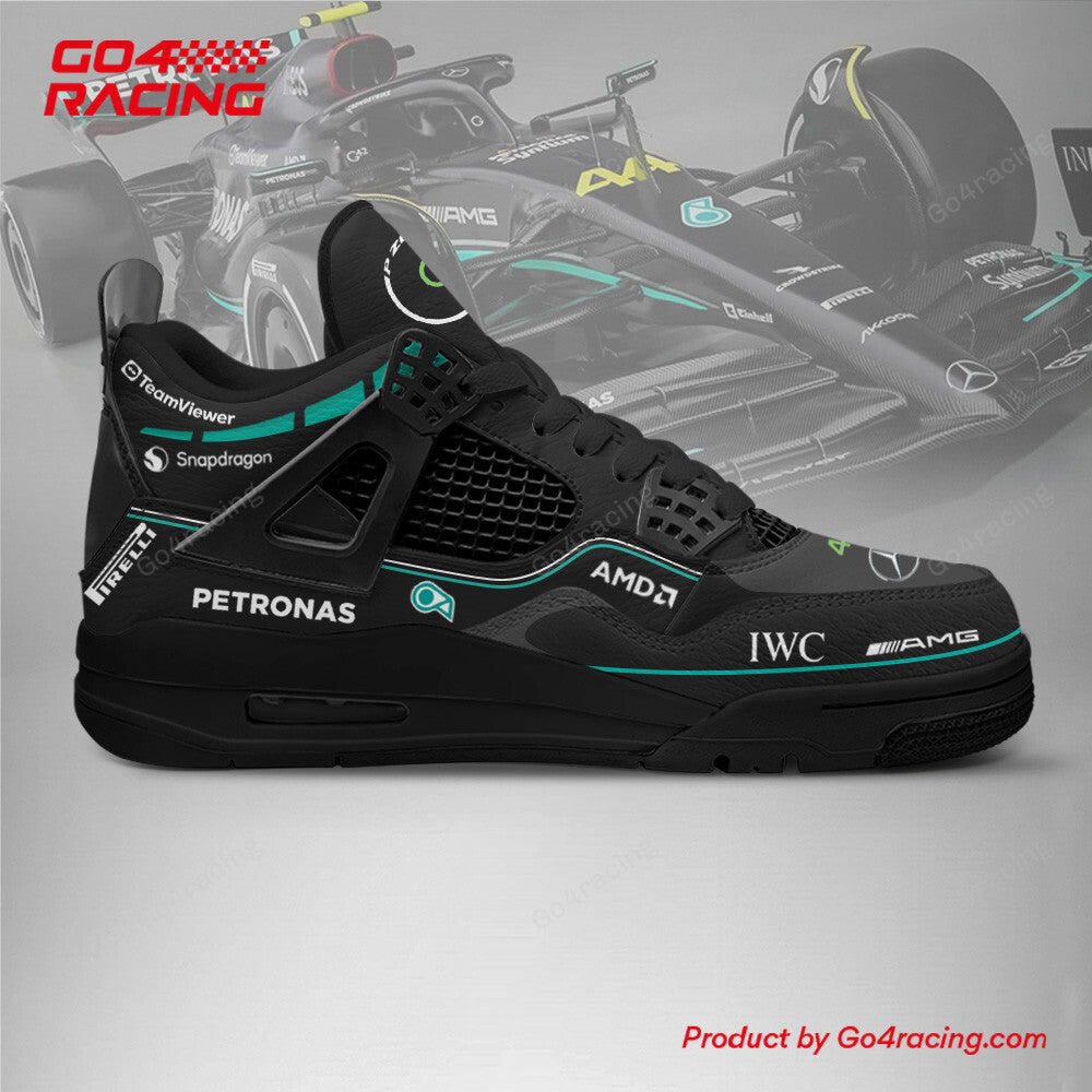 Footwearstorm Mercedes Petronas AJ4 Sneakers Shoes For Men And Women 1