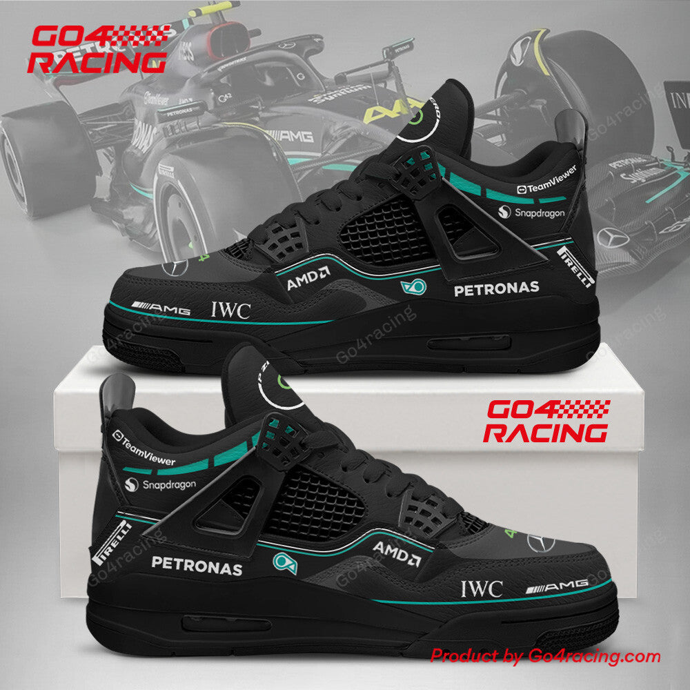 Footwearstorm Mercedes Petronas AJ4 Sneakers Shoes For Men And Women 1
