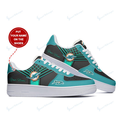 Footwearstorm Miami Dolphins Air Low-Top Sneakers Shoes For Men And Women 120566