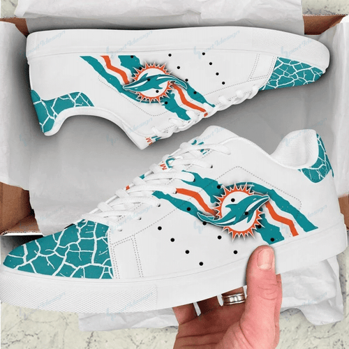 Footwearstorm Miami Dolphins Skate Stan Shoes Sneakes For Men And Women 2