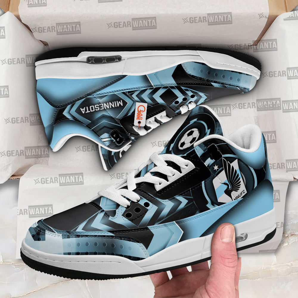 Footwearstorm Minnesota United FC AJ3 Sneakers Shoes For Men And Women