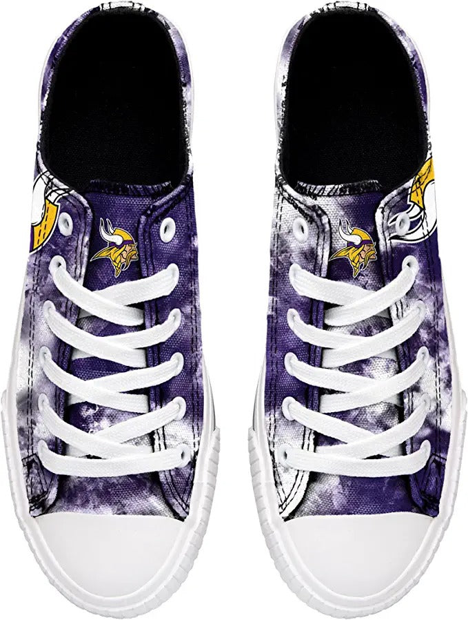 Footwearstorm Minnesota Vikings Low Top Canvas Sneakers Shoes For Men And Women 1