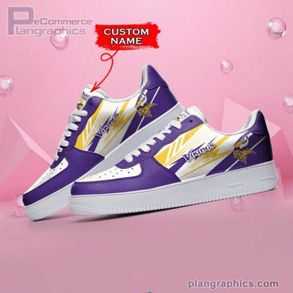 Footwearstorm Minnesota Vikings NFL Air Low-Top Sneakers Shoes For Men And Women 1205785