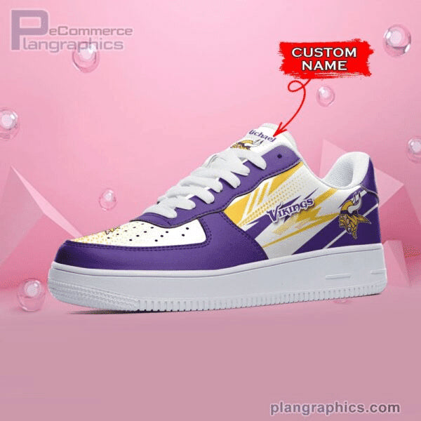 Footwearstorm Minnesota Vikings NFL Air Low-Top Sneakers Shoes For Men And Women 1205785