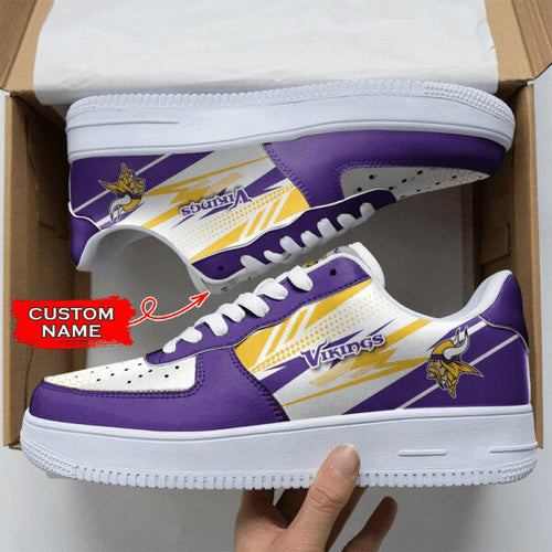Footwearstorm Minnesota Vikings NFL Air Low-Top Sneakers Shoes For Men And Women 1205785