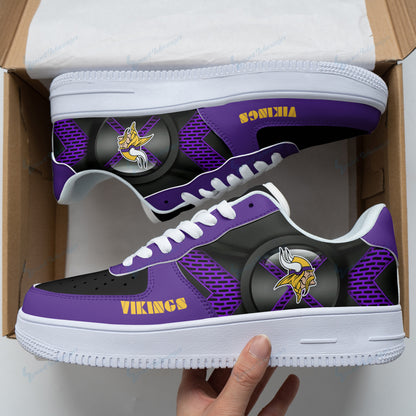 Footwearstorm Minnesota Vikings NFL Air Low-Top Sneakers Shoes For Men And Women 1205274
