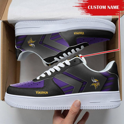 Footwearstorm Minnesota Vikings NFL Air Low-Top Sneakers Shoes For Men And Women 1205783