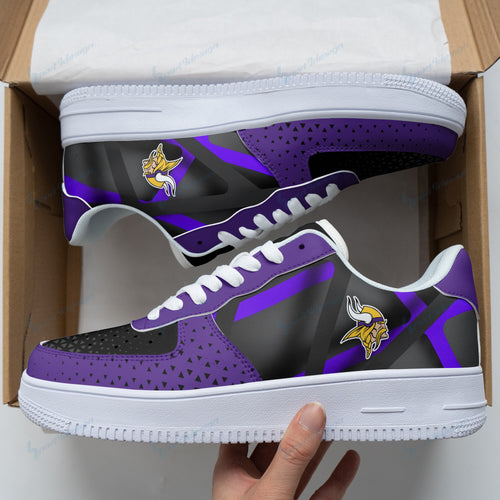 Footwearstorm Minnesota Vikings NFL Air Low-Top Sneakers Shoes For Men And Women 1205273