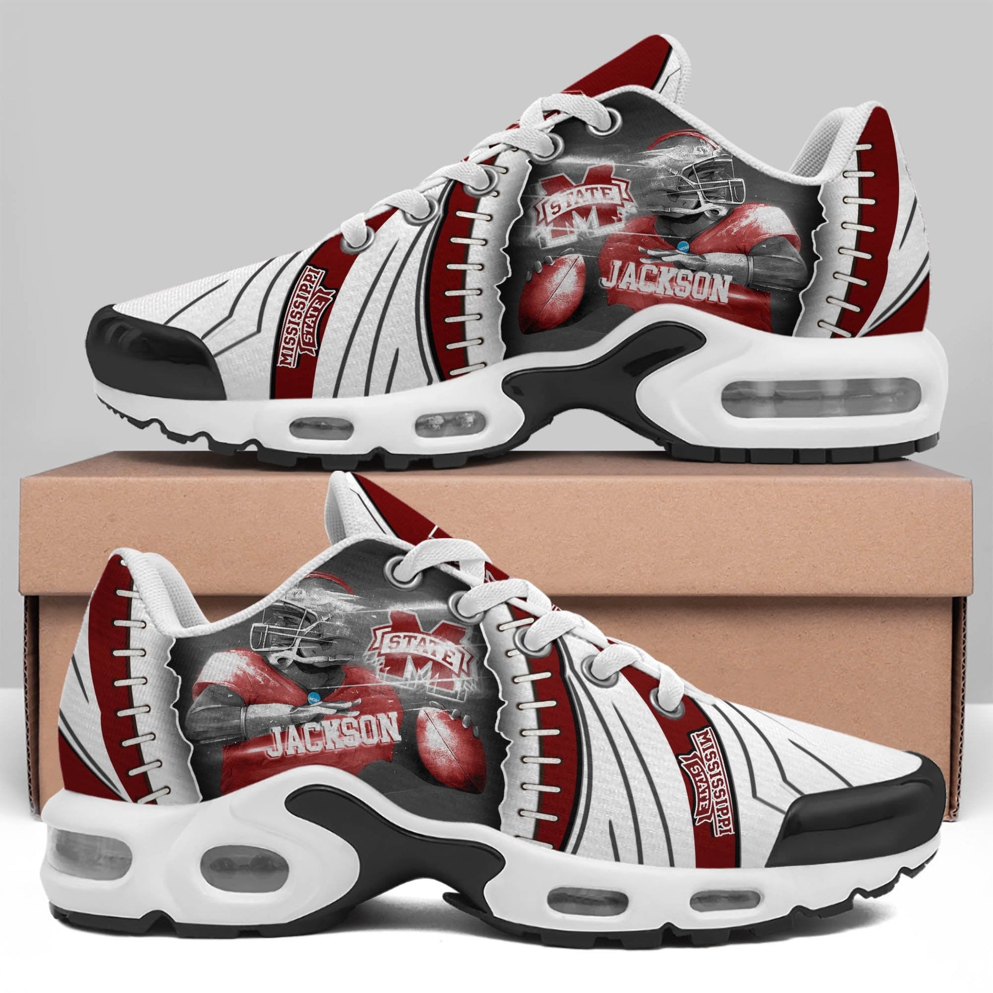 Footwearstorm Mississippi State Bulldogs TN Shoes Sneakers For Men And Women 1