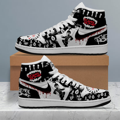 Footwearstorm My Chemical Romance AJ1 High Sneakers Shoes For Men And Women 2