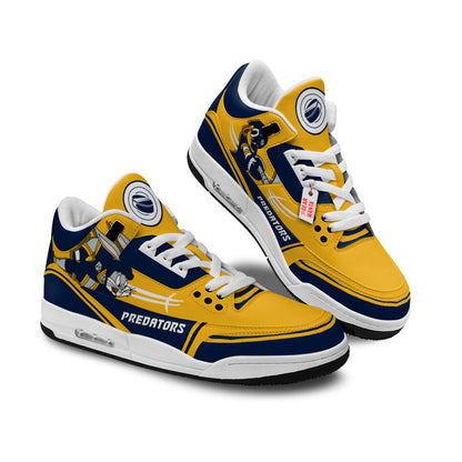 Footwearstorm Nashville Predators AJ3 Sneakers Shoes For Men And Women