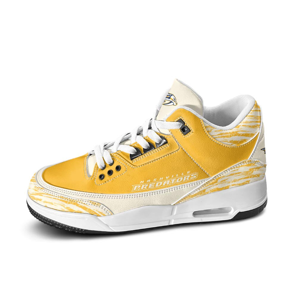 Footwearstorm Nashville Predators AJ3 Sneakers Shoes For Men And Women