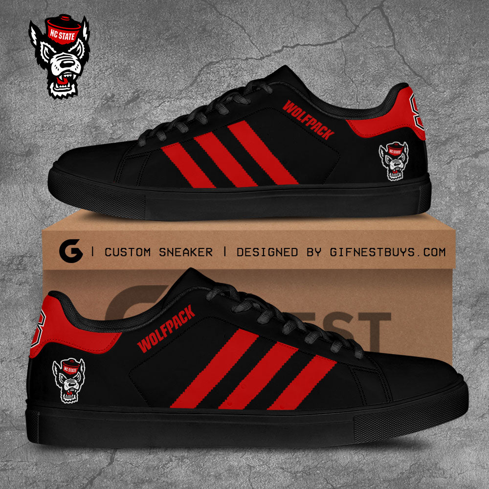 Footwearstorm NC State Wolfpack Skate Stan Shoes Sneakes For Men And Women 1
