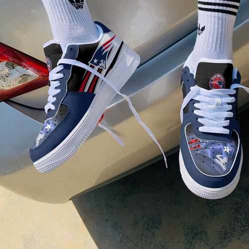 Footwearstorm New England Patriots Air Low-Top Sneakers Shoes For Men And Women 12054