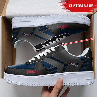 Footwearstorm New England Patriots NFL Air Low-Top Sneakers Shoes For Men And Women 1205662