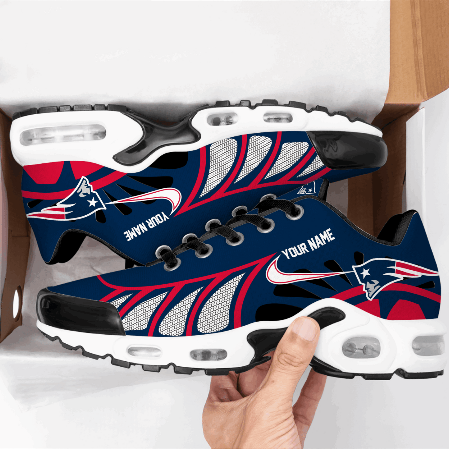 Footwearstorm New England Patriots TN Shoes Sneakers For Men And Women 2