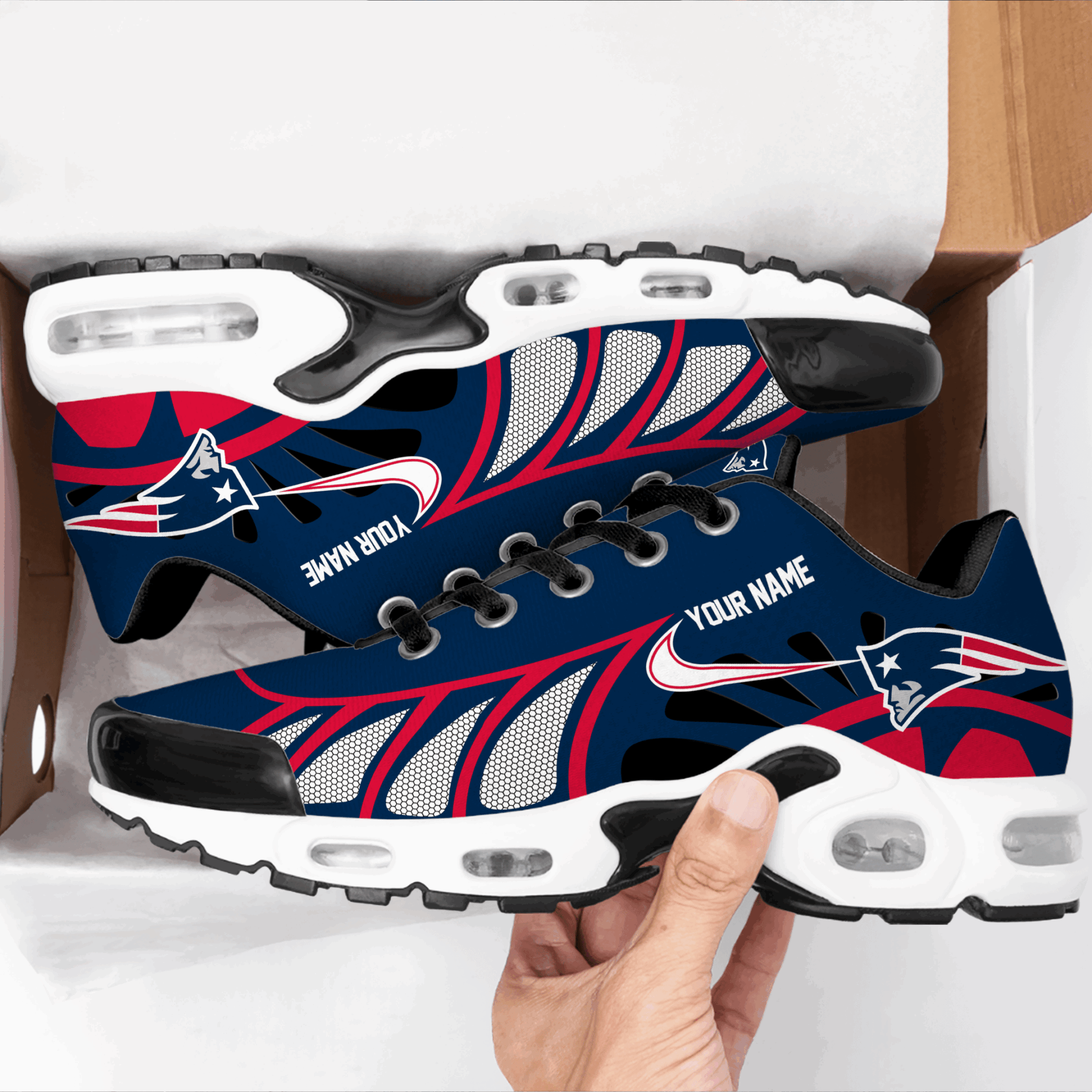 Footwearstorm New England Patriots TN Shoes Sneakers For Men And Women 2
