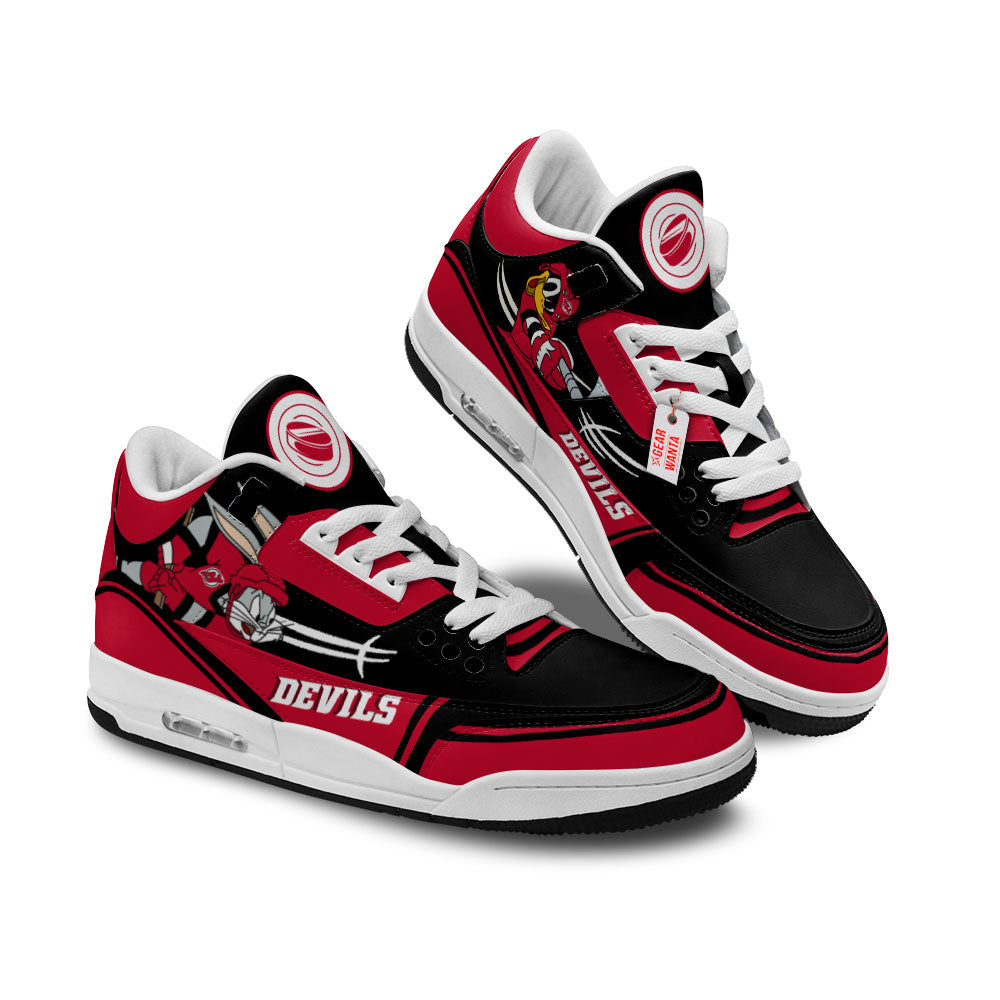 Footwearstorm New Jersey Devils AJ3 Sneakers Shoes For Men And Women
