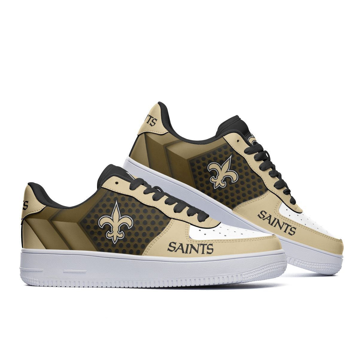 Footwearstorm New Orleans Saints Air Low-Top Sneakers Shoes For Men And Women 120543