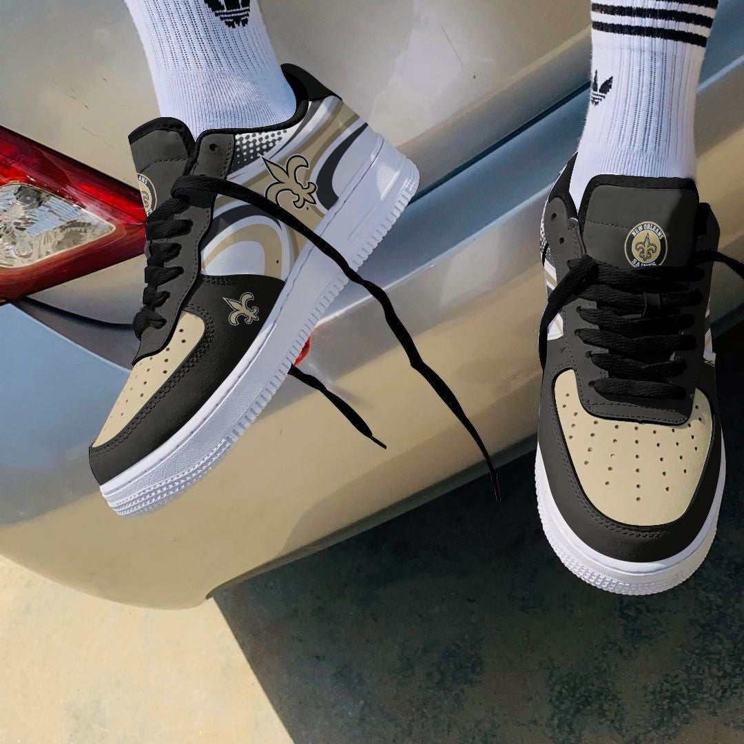 Footwearstorm New Orleans Saints Air Low-Top Sneakers Shoes For Men And Women 120587