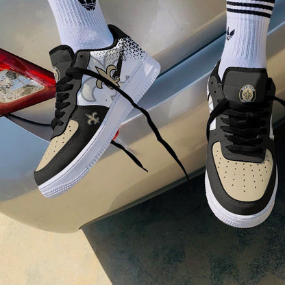 Footwearstorm New Orleans Saints Air Low-Top Sneakers Shoes For Men And Women 120575
