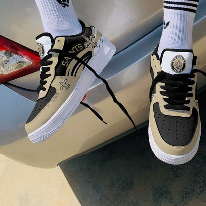 Footwearstorm New Orleans Saints Air Low-Top Sneakers Shoes For Men And Women 120559