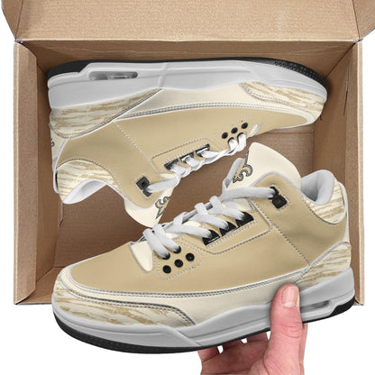 Footwearstorm New Orleans Saints AJ3 Sneakers Shoes For Men And Women