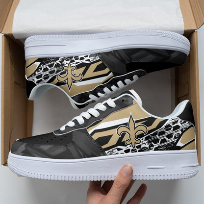 Footwearstorm New Orleans Saints NFL Air Low-Top Sneakers Shoes For Men And Women 1205814