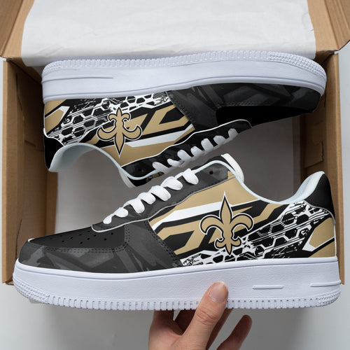 Footwearstorm New Orleans Saints NFL Air Low-Top Sneakers Shoes For Men And Women 1205814