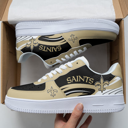 Footwearstorm New Orleans Saints NFL Air Low-Top Sneakers Shoes For Men And Women 1205260