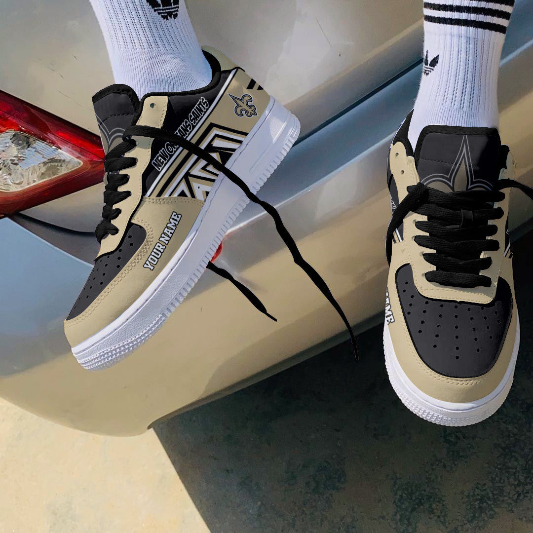 Footwearstorm New Orleans Saints NFL Air Low-Top Sneakers Shoes For Men And Women 1205267