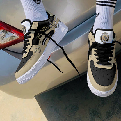 Footwearstorm New Orleans Saints NFL Air Low-Top Sneakers Shoes For Men And Women 1205807
