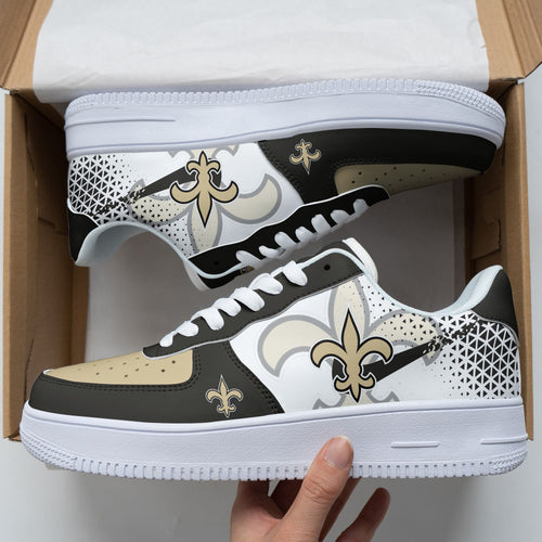 Footwearstorm New Orleans Saints NFL Air Low-Top Sneakers Shoes For Men And Women 1205830