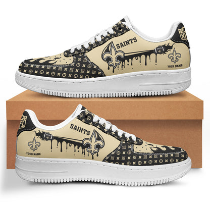 Footwearstorm New Orleans Saints NFL Air Low-Top Sneakers Shoes For Men And Women 1205816