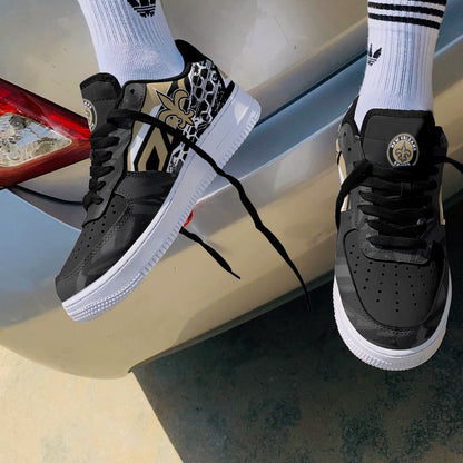 Footwearstorm New Orleans Saints NFL Air Low-Top Sneakers Shoes For Men And Women 1205262