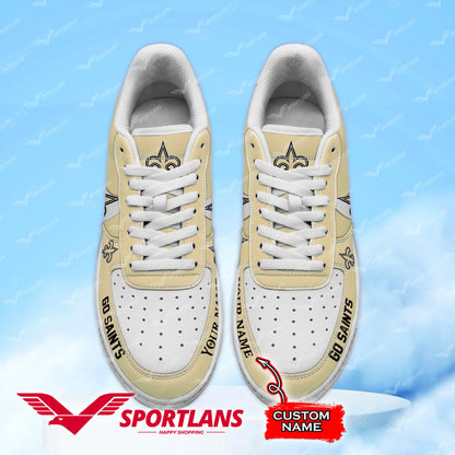 Footwearstorm New Orleans Saints NFL Air Low-Top Sneakers Shoes For Men And Women 1205810
