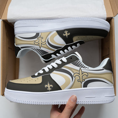 Footwearstorm New Orleans Saints NFL Air Low-Top Sneakers Shoes For Men And Women 1205265