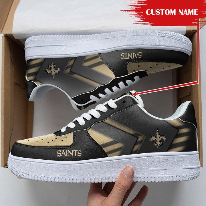 Footwearstorm New Orleans Saints NFL Air Low-Top Sneakers Shoes For Men And Women 1205805