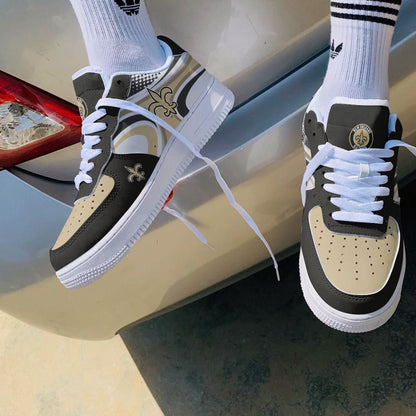 Footwearstorm New Orleans Saints NFL Air Low-Top Sneakers Shoes For Men And Women 1205801