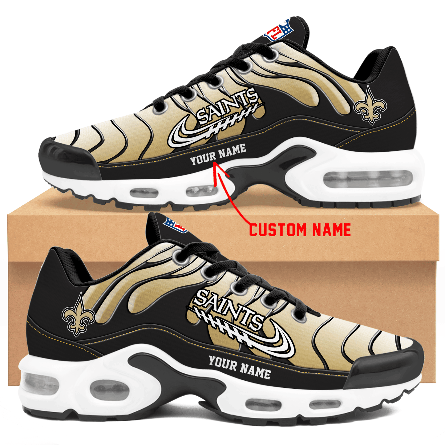 Footwearstorm New Orleans Saints TN Shoes Sneakers For Men And Women 2